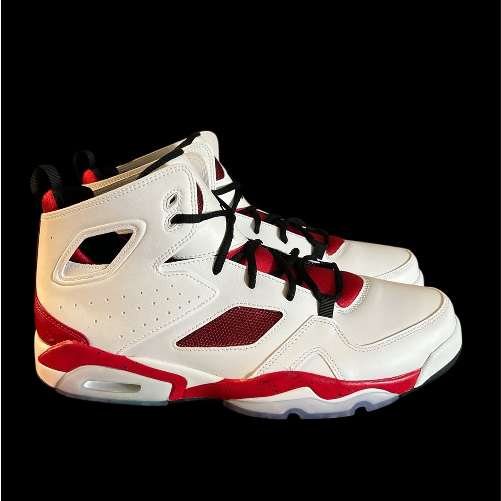 Size 13 -‎ Air Jordan Flight Club 91 White Gym Red Black brand new no box
